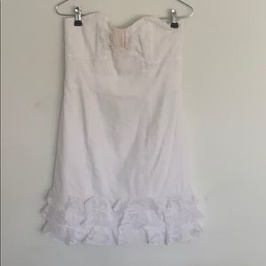 White on white daisy pattern Lilly Pulitzer dress